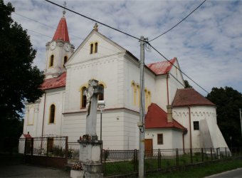 Trvalá elektronická izolace zdiva kostela v obci Jelka, Slovensko