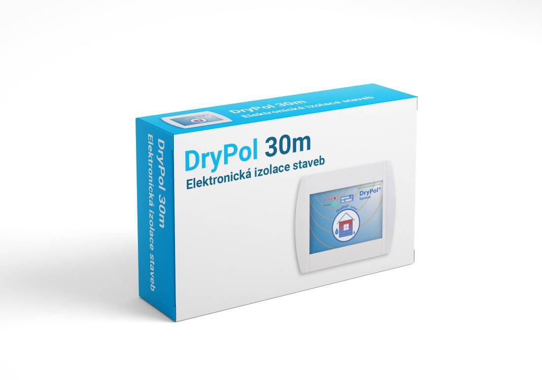 DryPol zařízení pro objekty do 400m², bezkontaktní vysoušení a izolace